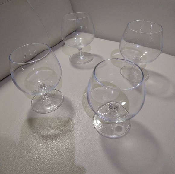 Set of 4 vintage brandy snifter glasses - Picture 13 of 16